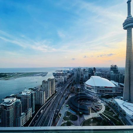 New Superior Lakeview Luxury Top Floor 3-Bedroom Suite On 48Th Floor Toronto Kültér fotó