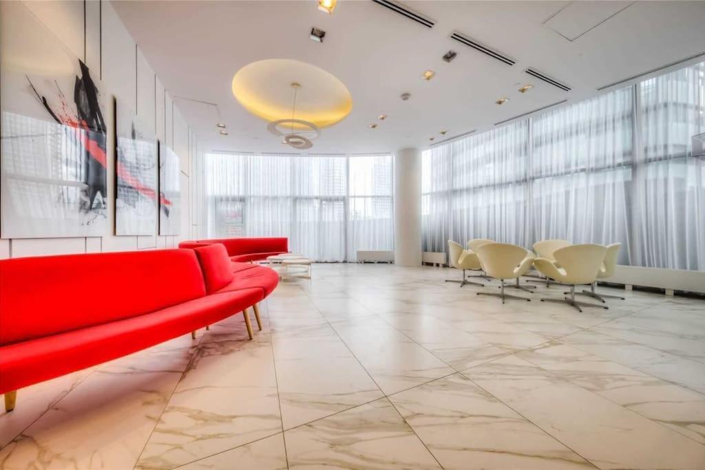 New Superior Lakeview Luxury Top Floor 3-Bedroom Suite On 48Th Floor Toronto Kültér fotó