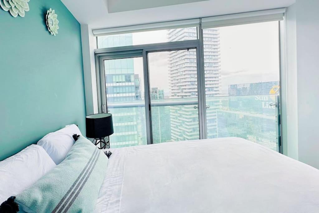 New Superior Lakeview Luxury Top Floor 3-Bedroom Suite On 48Th Floor Toronto Kültér fotó