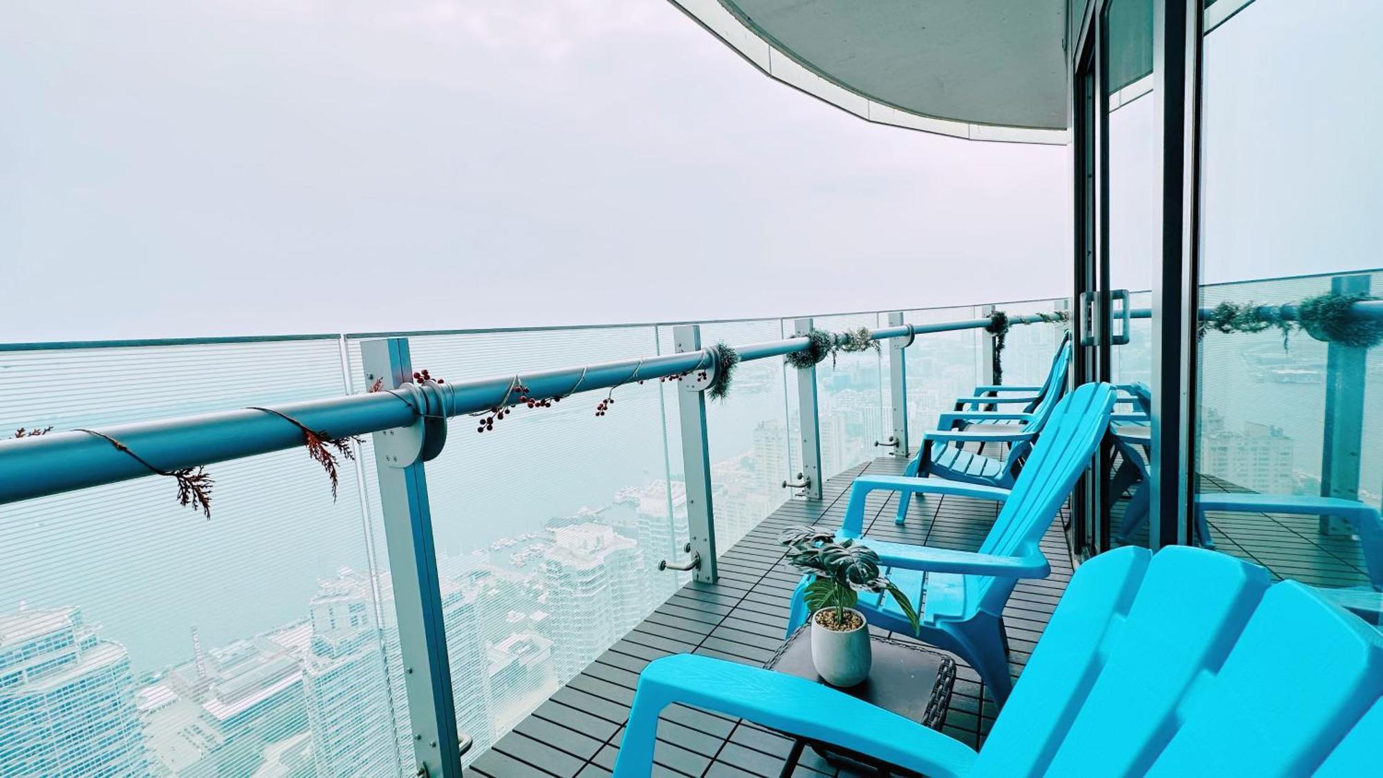 New Superior Lakeview Luxury Top Floor 3-Bedroom Suite On 48Th Floor Toronto Kültér fotó