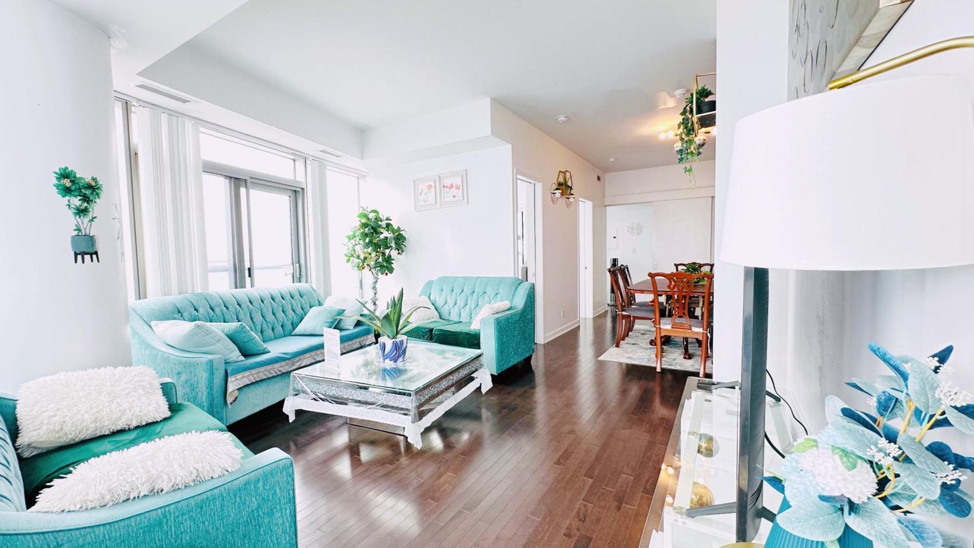 New Superior Lakeview Luxury Top Floor 3-Bedroom Suite On 48Th Floor Toronto Kültér fotó